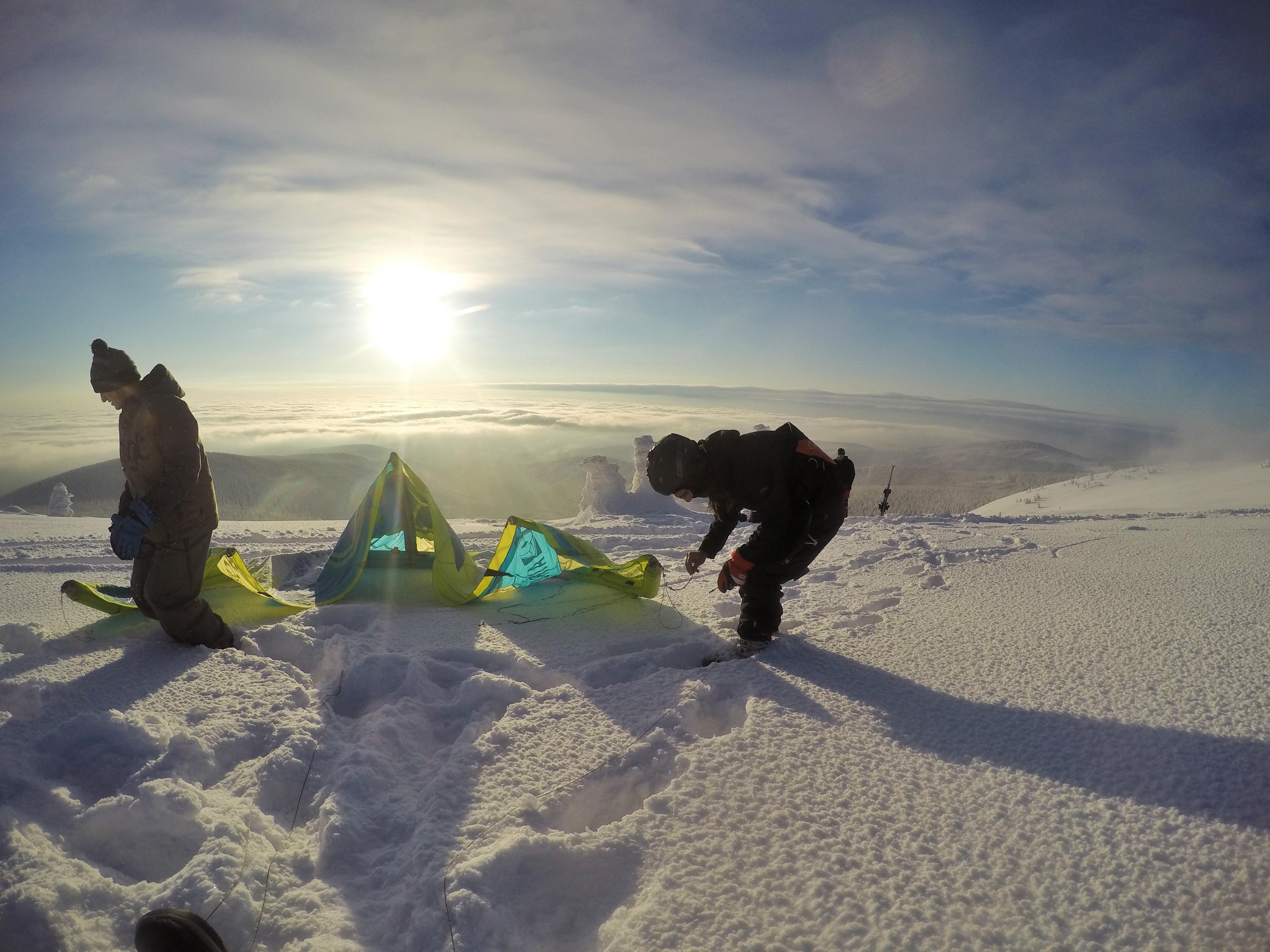 Snowkite kurz